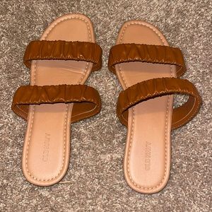 Brown sandals